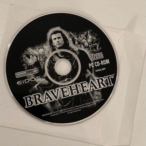 PC Game Braveheart In good condition Price 4 Euros