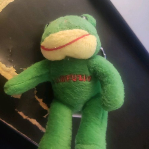 Kellytoy Frog Comfuzlo used, green