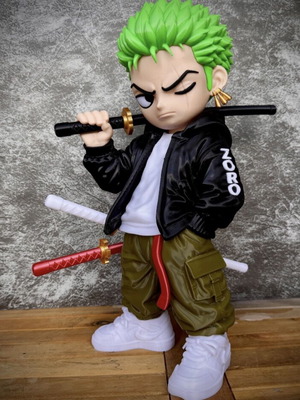 Custom 3D Printed φιγούρα Roronoa Zoro One Piece 35cm σαν καινούργιο
