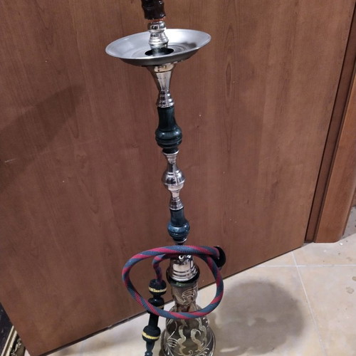 Hookah very old used, height one meter