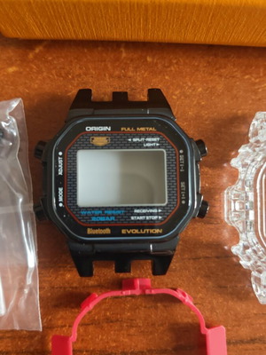 Casio G-Shock DW5600E μετατροπή μαύρη θήκη από ατσάλι καινούργιο