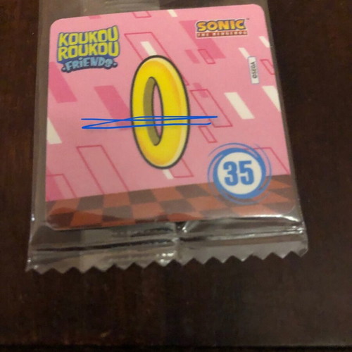 Koukouroukou Sonic Sticker Number 35 New