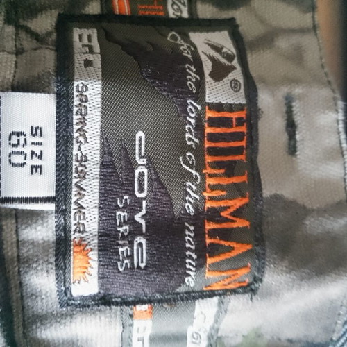 Hillman men's hunting cargo pants size 60 cm
