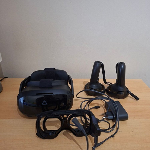 HTC VIVE Focus 3 Business Edition VR headset used with Eye Tracker