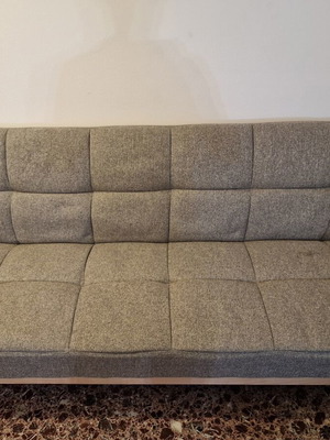 Sofa bed gray like new, 1.90×1.80 m