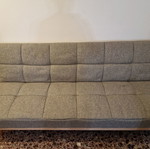 Sofa bed gray like new, 1.90×1.80 m
