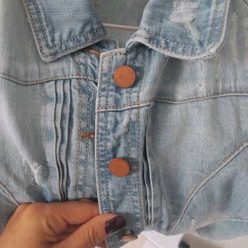 A.L.E. denim jacket new, small