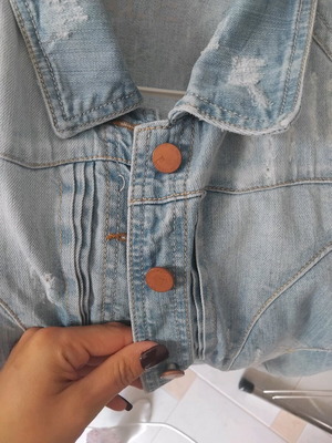 A.L.E. denim jacket new, small