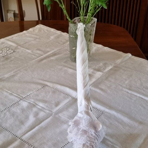 White bridal umbrella new