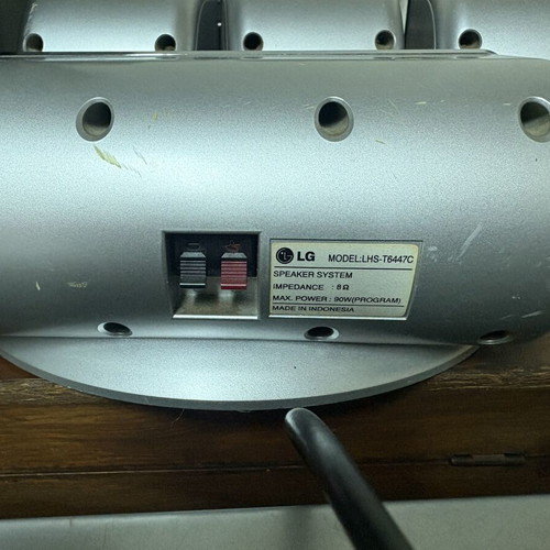 LG LH-T6447 speakers and subwoofer used, incomplete set for parts