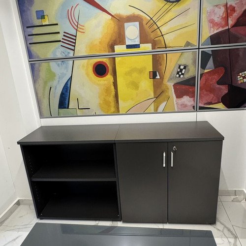 Office furniture set like new, desk 170x80cm, auxiliary 170x60cm, drawer unit