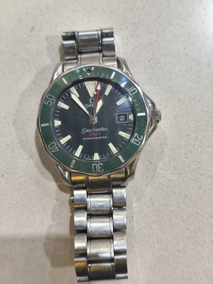 Omega Seamaster Professional 50th Anniversary ρολόι σαν καινούργιο, μαύρο