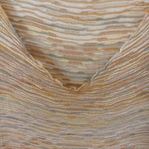 Missoni dress like new, fine multicolor viscose knit, size S