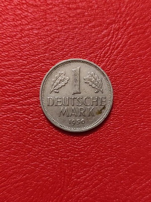 Mark Coin of West Germany used 1950 cupronickel
