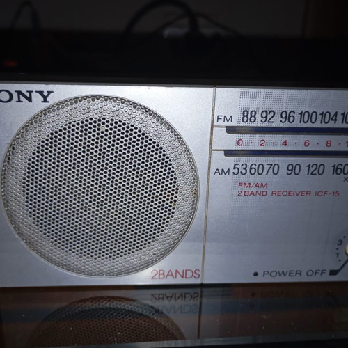 Sony portable radio used, vintage model