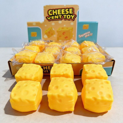 Squishy Cheese Anti-Stress Toy new