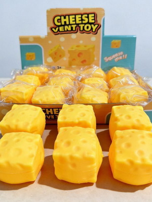 Squishy Cheese Anti-Stress Toy new