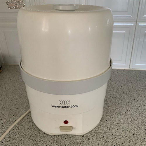 Nuk Vaporisator 2002 electric baby bottle sterilizer like new, vintage Germany