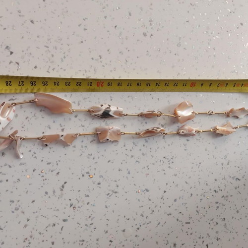 Necklace with shells like new, summer style