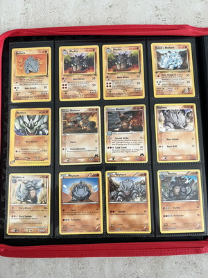 Κάρτες Pokemon TCG Rhyhorn Evolutions μεταχειρισμένες, συλλογή 22 καρτών