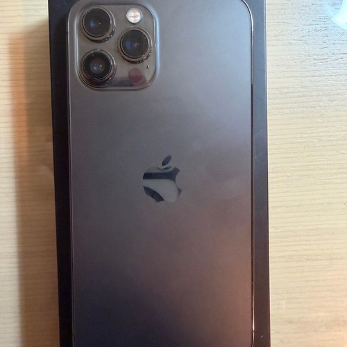 iPhone 12 Pro Max 256 GB like new, black, replaced battery