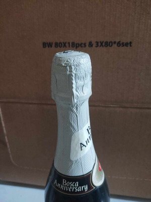Old sealed champagne