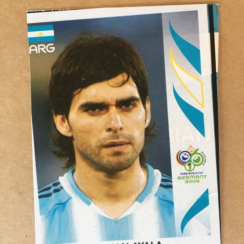 Panini sticker Germany 2006 (Ibrahimovic) used, cut from album