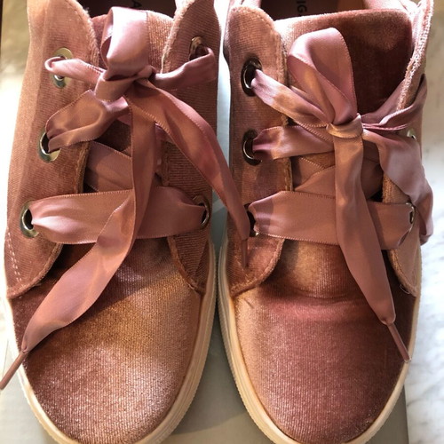 Migato sneakers pink/muted apple velvet like new, size 39