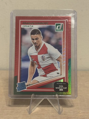 2026 Donruss Optic Road to FIFA World Cup Franjo Ivanovic Rated Rookie card