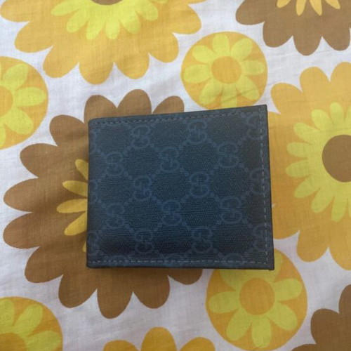 Men's wallet new, black