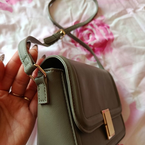 Crossbody bag new, olive green