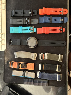 Garmin Fenix 5X Sapphire 51mm πολυαθλητικό GPS ρολόι σαν καινούργιο με σετ αξεσουάρ