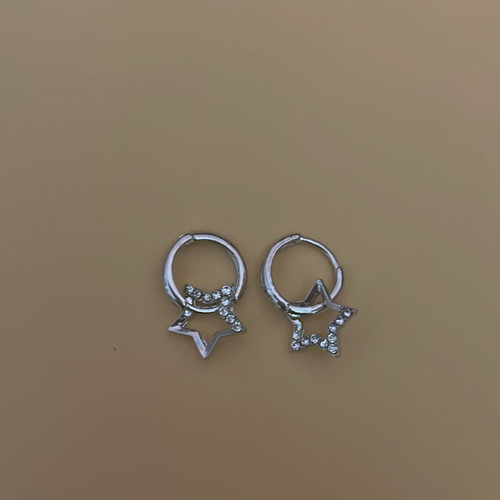 Silver earrings new