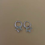 Silver earrings new