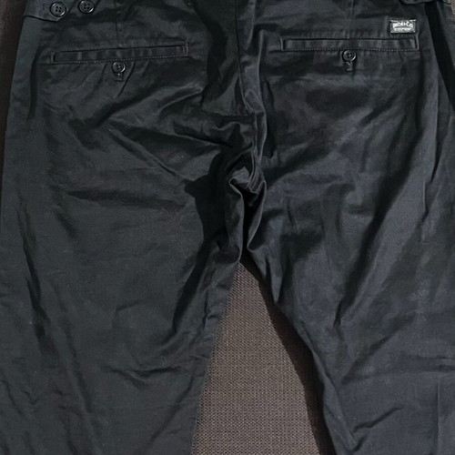 Diesel Black Chi-Tight Chinos pants men’s like new, black, size XL