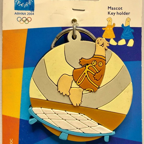 Phoebus Handball Athens 2004 Olympic Games Collectible Keychain new