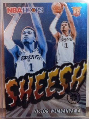 Victor Wembanyama NBA Hoops 2023-2024 card new