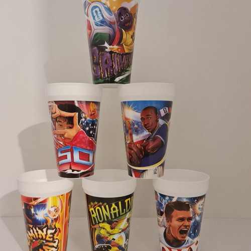 McDonald's FIFA World Cup 2026 Collectible Cups Set of 6 New