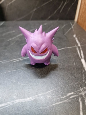 Gengar 3D printed and painted new Pokemon figure