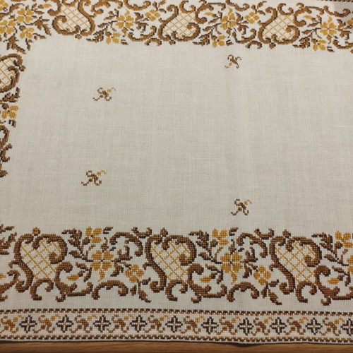 Handmade embroidery used 51×33 with some pulls