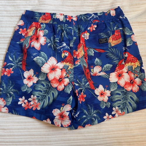 Abercrombie and Fitch swimwear like new, size L, blue multicolor