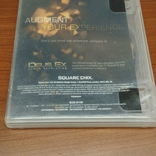 Deus Ex Human Revolution PS3 used