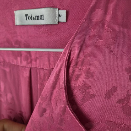 Toi&Moi wrap dress size M like new, pink