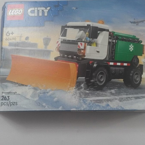 Lego City 60490 snowplough new with box and instructions