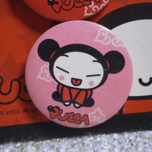 Pucca Licensed VOOZ pins badges new pack of 12 vintage