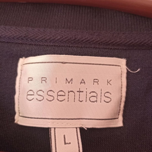 Primark Essentials shirt with fleece lining, like new, navy blue, size L