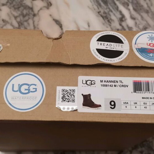 Ugg Hannen boots like new, size 42, brown