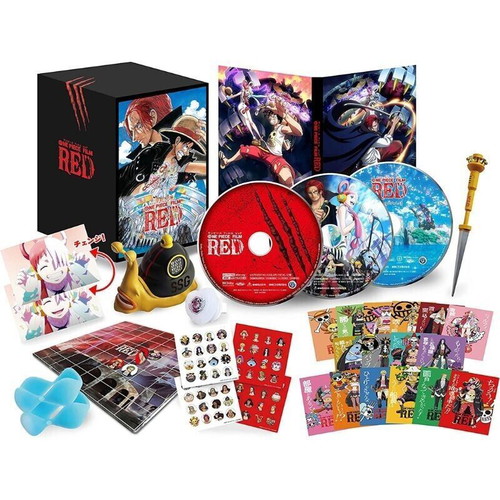 One Piece Film Red Deluxe Limited Edition 4K UHD Blu-ray new