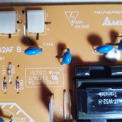 Πλακέτα τροφοδοσίας LG EADP-42AF B EAY38280101 μεταχειρισμένη