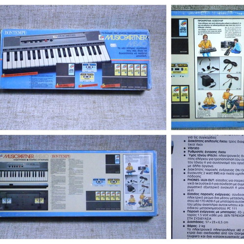 Bontempi MS40 Music Partner electronic keyboard new with box